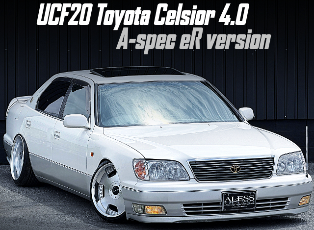 JDM VIP modified UCF20 Toyota Celsior 4.0 A-spec eR version.