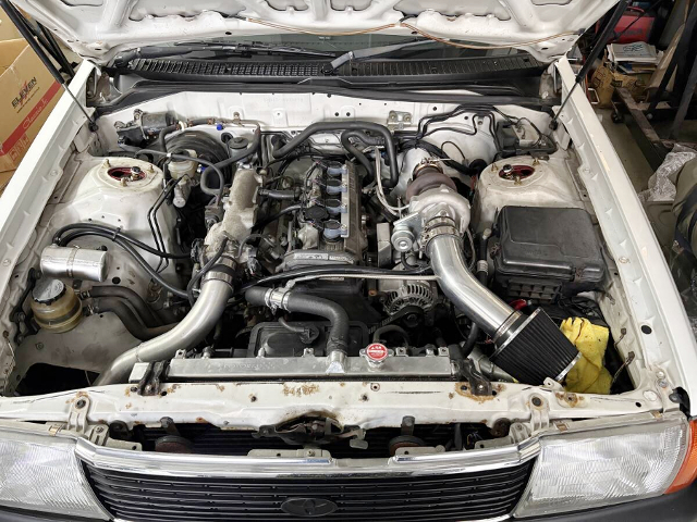 3S-FE+S14 TURBOCHARGER.