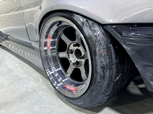 Front Rim of AE86 COROLLA LEVIN.