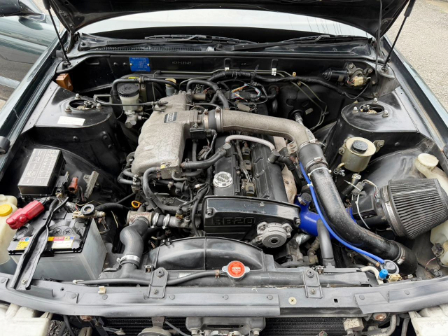 RB20 turbo engine of Stance 6th Gen NISSAN LAUREL.