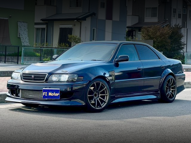 Front exterior of WIDEBODY JZX100 CHASER TOURER-V.