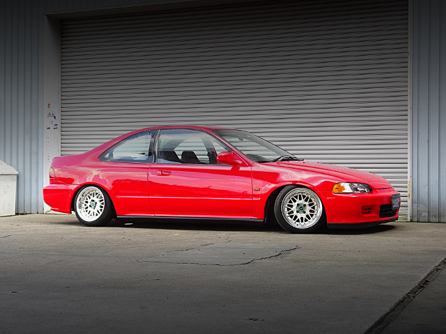 Front Side exterior of EJ1 CIVIC COUPE.