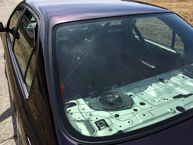 Rear Window of 2nd Gen CIVIC FERIO.