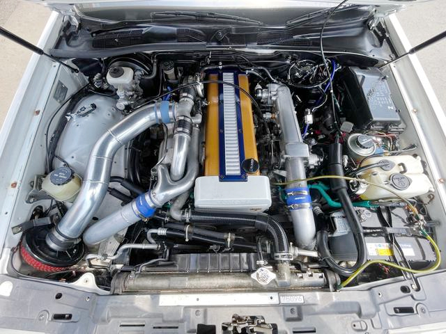 1JZ-GTE TWIN TURBO ENGINE.