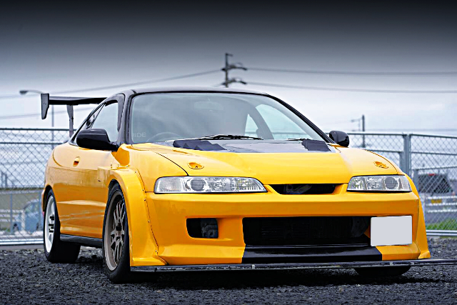 Front exterior of DC2 INTEGRA TYPE-R.