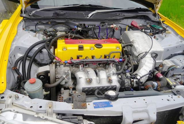 K20A i-VTEC 2000cc engine installed DC2 INTEGRA TYPE-R.