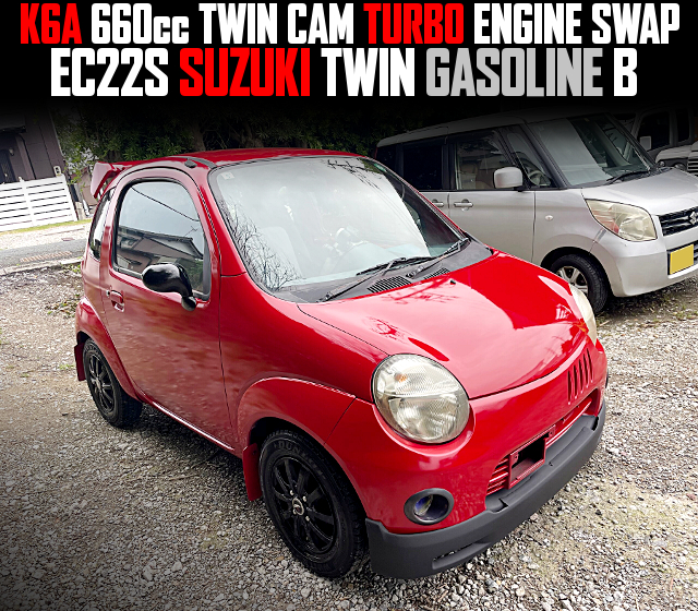 K6A 660cc TWIN CAM TURBO ENGINE swapped EC22S SUZUKI TWIN GASOLINE B.