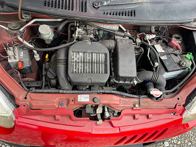 K6A 660cc TWIN CAM TURBO ENGINE.