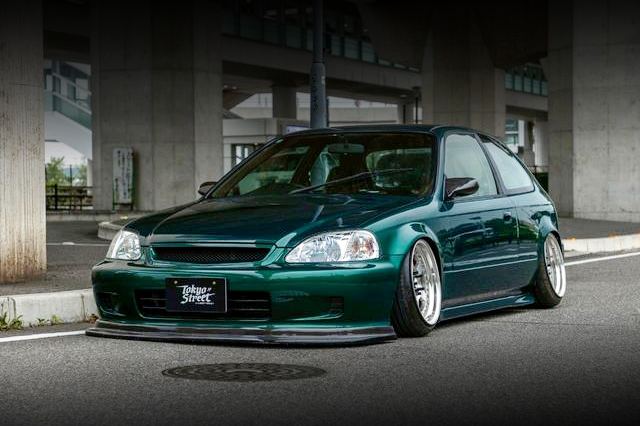 Front exterior of EK9 CIVIC TYPE-R.