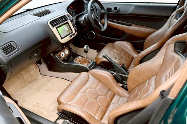 Interior of EK9 CIVIC TYPE-R.