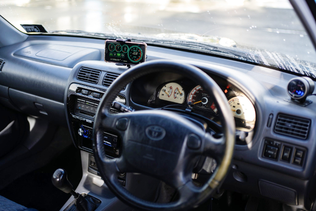 Interior of 200HP TOYOTA STARLET GLANZA V.