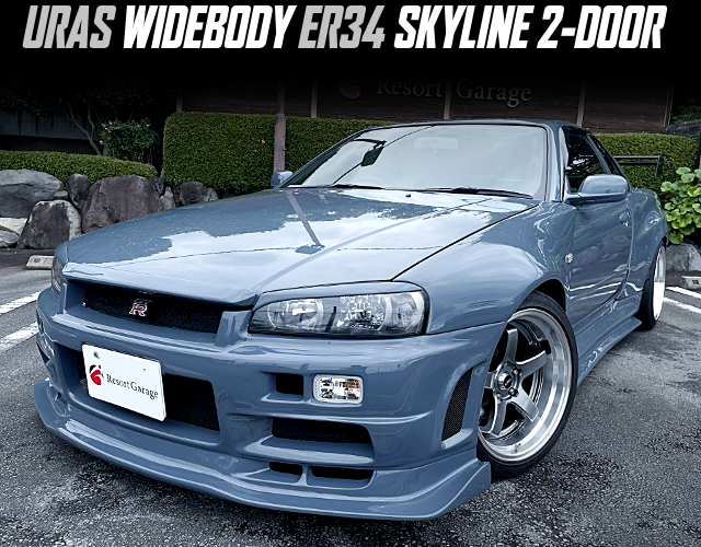 URAS WIDEBODY ER34 SKYLINE 2-DOOR.