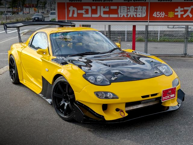 Front exterior of TCP-MAGIC WIDEBODY FD3S RX-7 TYPE RS-R.