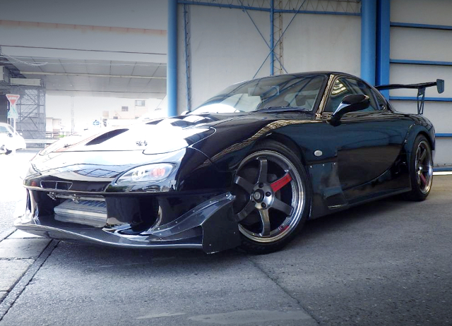 Front Exterior of RE-AMEMIYA AD-GT WIDEBODY FD3S RX-7 TYPE-RS.
