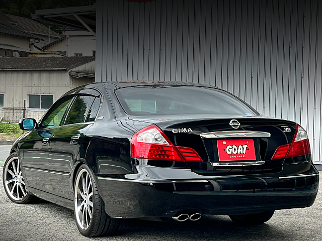 Rear exterior of GF50 CIMA 450VIP.