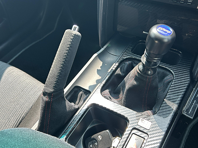 Shift knob of GRX133 TOYOTA MARK X 350S.