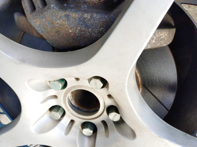 SUPRA 4-POT caliper of JZS147 TOYOTA ARISTO 3.0V.