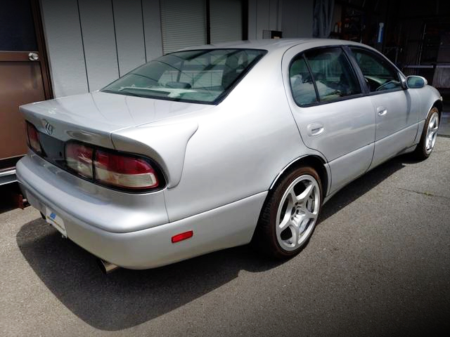 Rear exterior of JZS147 TOYOTA ARISTO 3.0V.