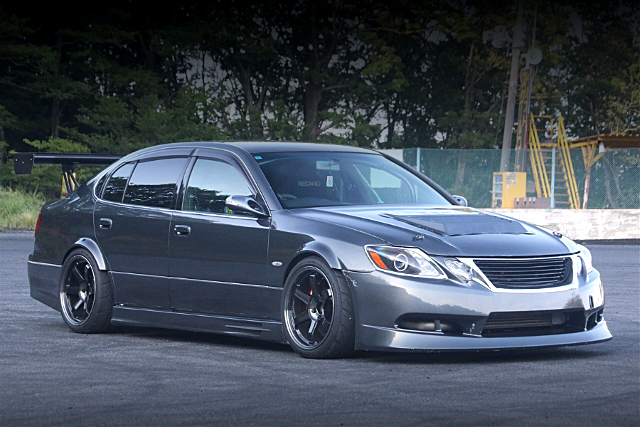 Front exterior of LEXUS GS faced JZS160 ARISTO.