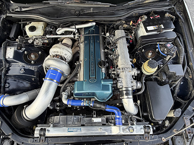 2JZ-GTE+GREDDY T78-33D SINGLE TURBO.