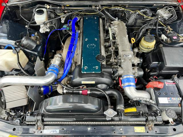 VVT-i 1JZ-GTE 2500cc turbo engine.