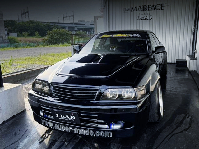 Front exterior of WIDEBODY JZX100 CHASER TOURER-V.