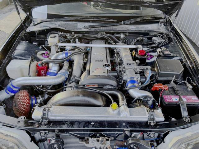 1JZ-GTE With GREDDY T518Z Turbo.