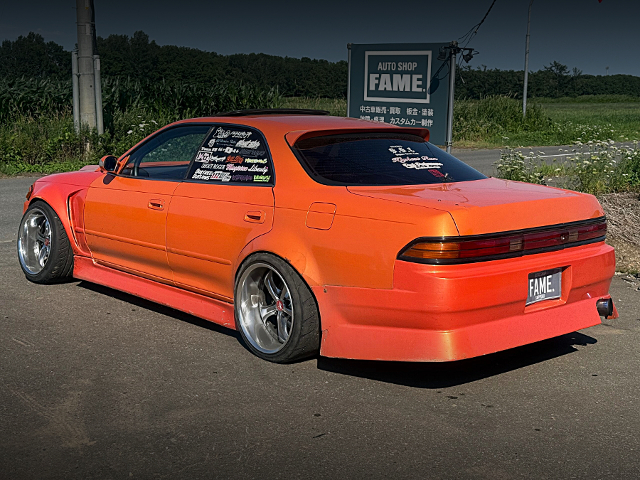 Rear exterior of JZX90 MARK II TOURER-V.