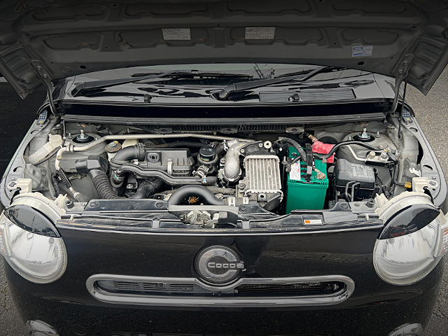 KF turbo engine installed L675S MIRA COCOA PLUS X.