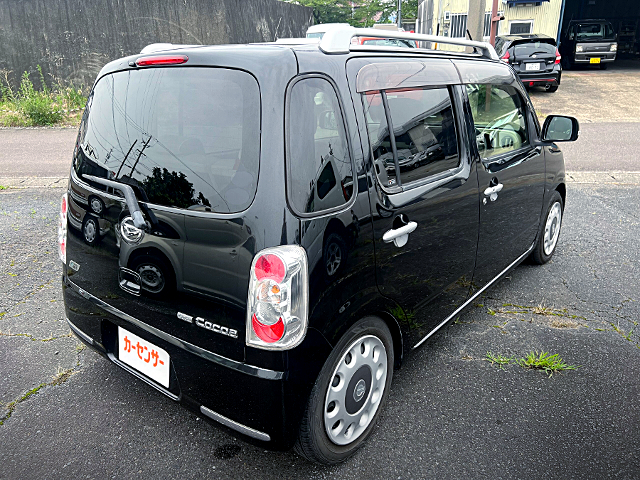 Rear exterior of L675S MIRA COCOA PLUS X.