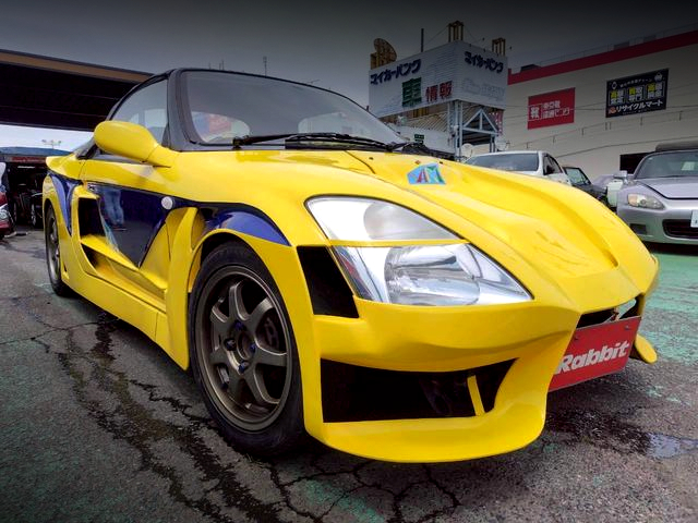 Front exterior of Custom Widebody PP1 HONDA BEAT.