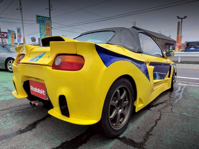 Rear exterior of Custom Widebody PP1 HONDA BEAT.