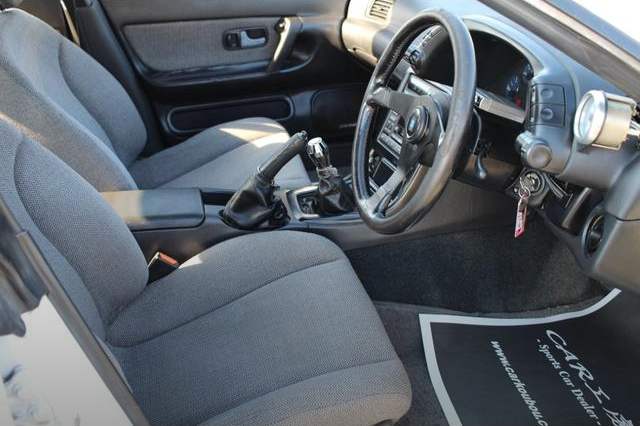 Interior of R32 SKYLINE 4-DOOR GTS-4.