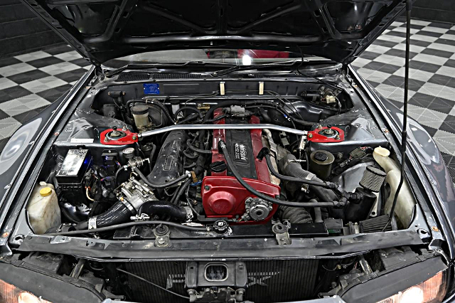 RB25DET 2500cc TURBO ENGINE.