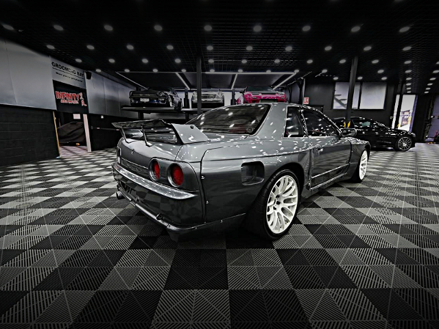 Rear exterior of PANDEM WIDEBODY R32 SKYLINE 2-DOOR.