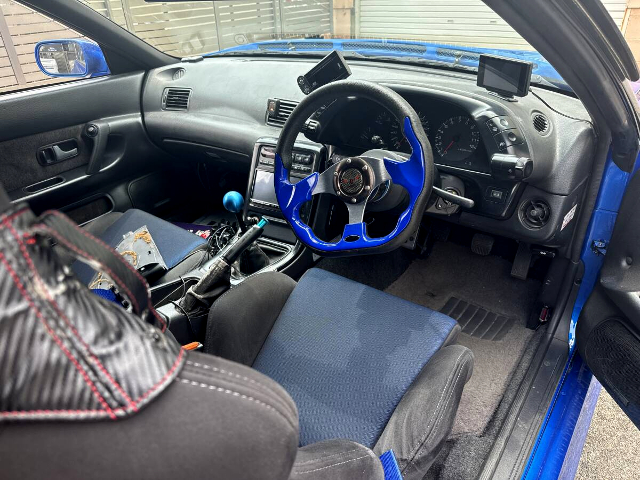 Interior of R32 SKYLINE 2-DOOR GTS-t TYPE-M.