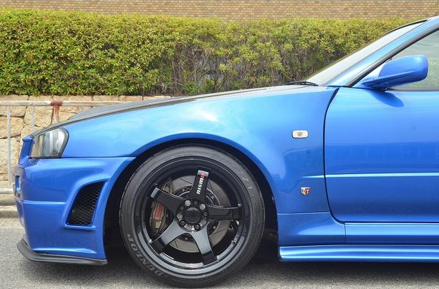 Front Rim of R34 SKYLINE GT-R V-SPEC.