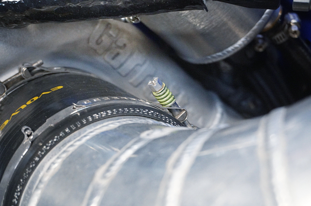 GARRETT turbocharger on RB26.