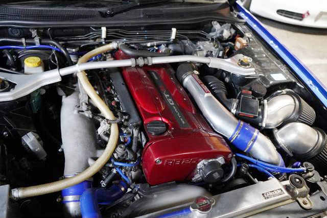 RB26DETT+HKS TWIN TURBO.