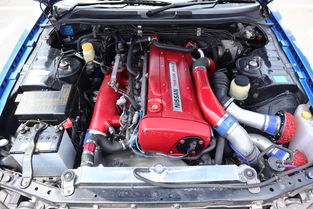 RB26DETT TWIN TURBO ENGINE.