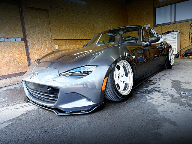 Front exterior of NDERC MAZDA ROADSTER RF.