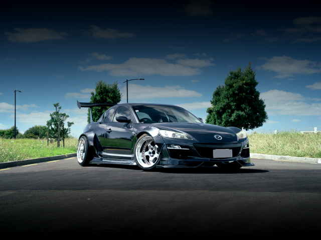 Front exterior of PANDEM WIDEBODY SE3P RX-8.