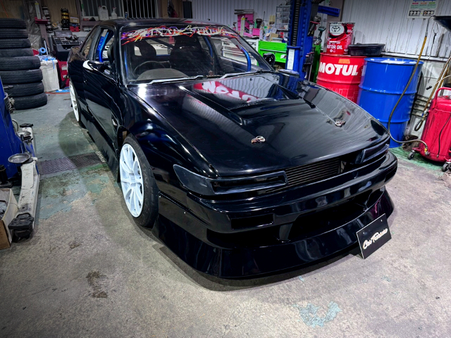 Front exterior of S13 NISSAN SILVIA.