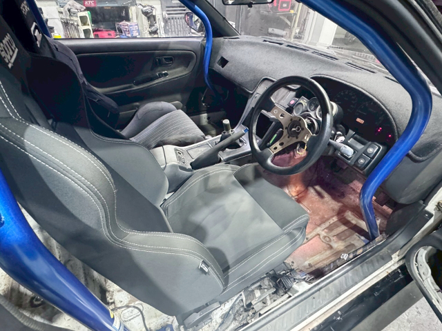 Interior of S13 NISSAN SILVIA.