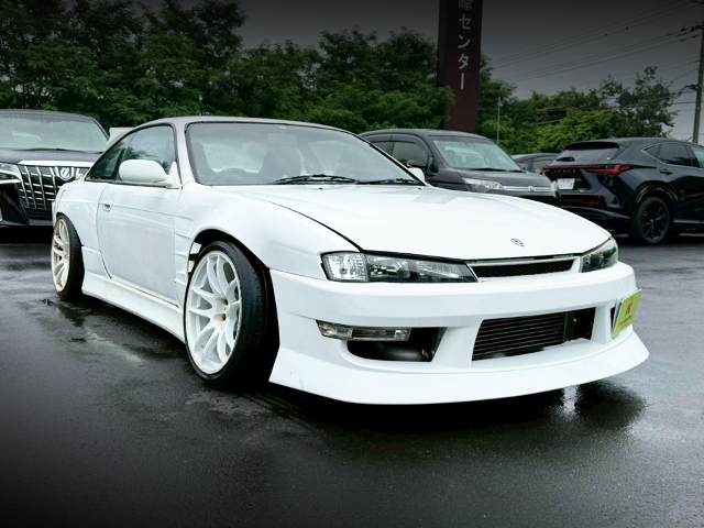 Front exterior of WIDEBODY S14 SILVIA K'S.
