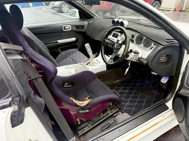 Interior of WIDEBODY S14 SILVIA K'S.