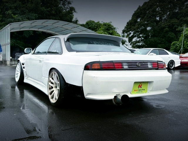 Rear exterior of WIDEBODY S14 SILVIA K'S.