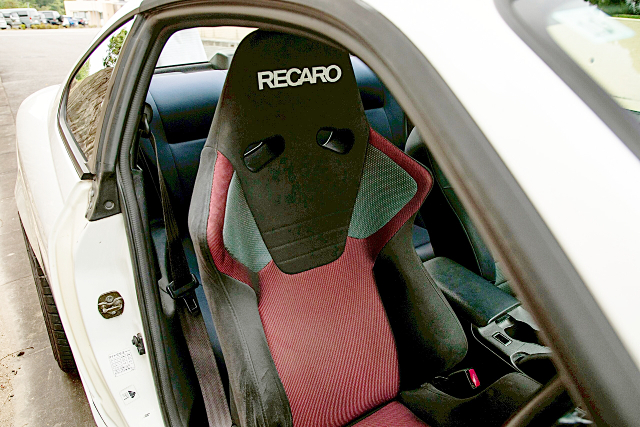 Driver Side seat of S15 SILVIA SPEC-R.