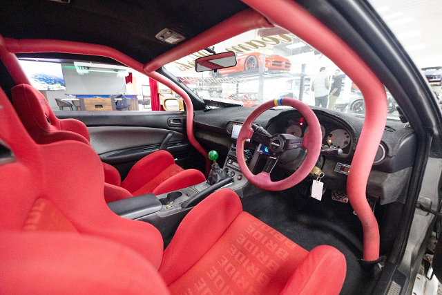 Interior of S15 SILVIA SPEC-R - Widebody Show Car.