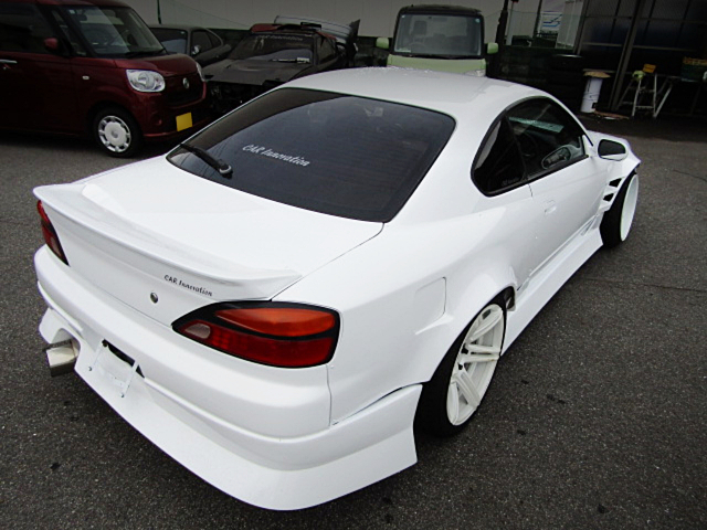 Rear exterior of WIDEBODY S15 SILVIA SPEC-S L-PACKAGE.